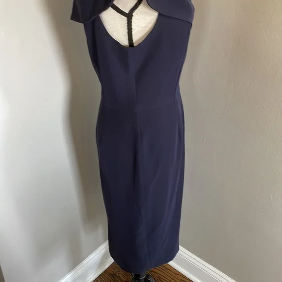 GIANNI BINI navy blue dress - Picture 6 of 11
